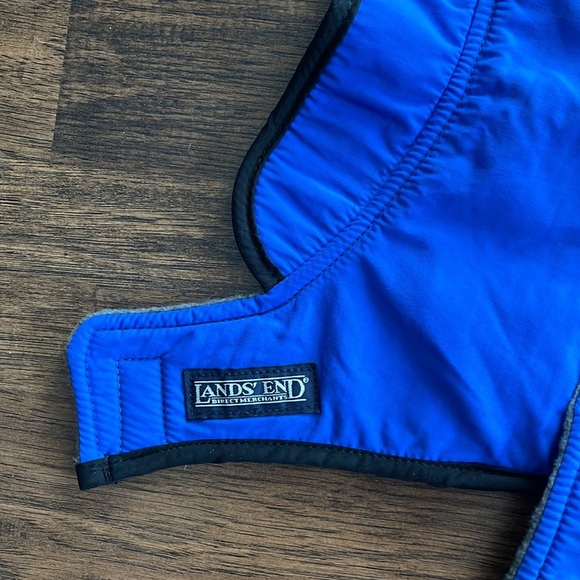Lands End Fleece Dog coat - Picture 2 of 9